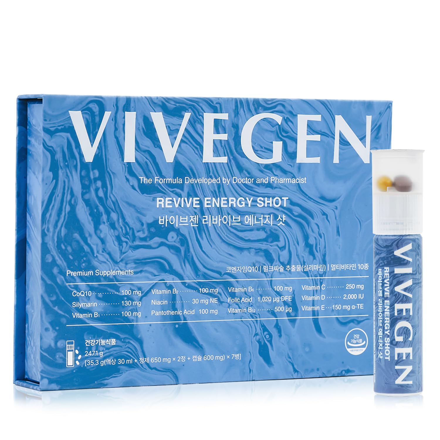 Amazon.com: VIVEGEN Revive Energy Shot – Premium All-in-One Liquid